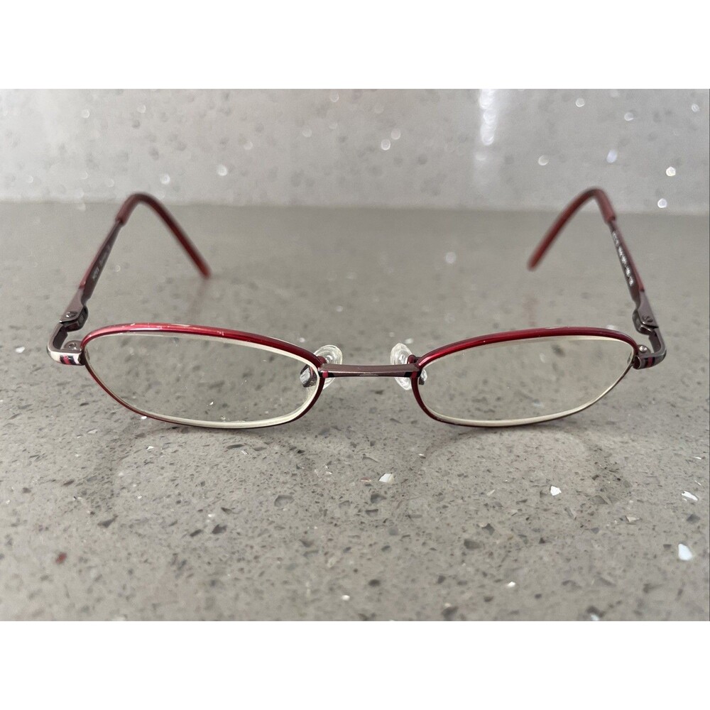MEXX GERMANY MOD 5871 100 42-16-130 red eyeglasses Frames ONLY oval READ